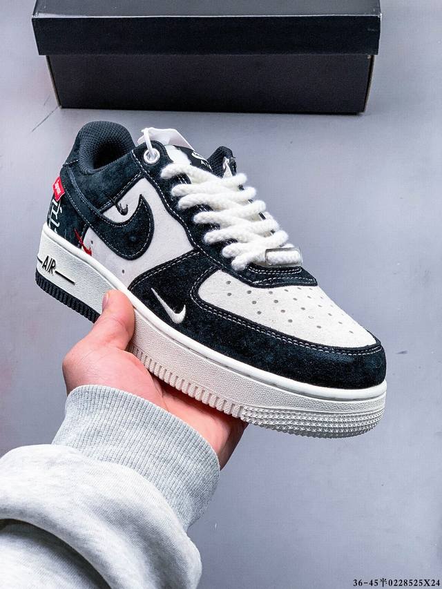 真标半码！耐克Nike Air Force 1 Low 空军一号低帮经典百搭休闲板鞋 0228525X24