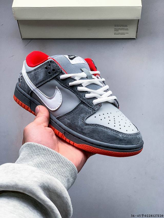 集图 真标半码！耐克Nike Sb Dunk Low Pro经典百搭休闲滑板鞋 0228127J20