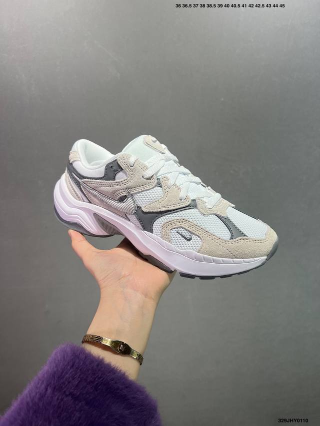 公司级Nike Al8 复古单品 公司级Nike Al8 舒适简约 减震耐磨 低帮 跑步鞋 女款 黑白红 货号：Fj3794-400 尺码：36 36.5 37