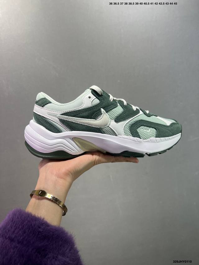 公司级Nike Al8 复古单品 公司级Nike Al8 舒适简约 减震耐磨 低帮 跑步鞋 女款 黑白红 货号：Fj3794-400 尺码：36 36.5 37