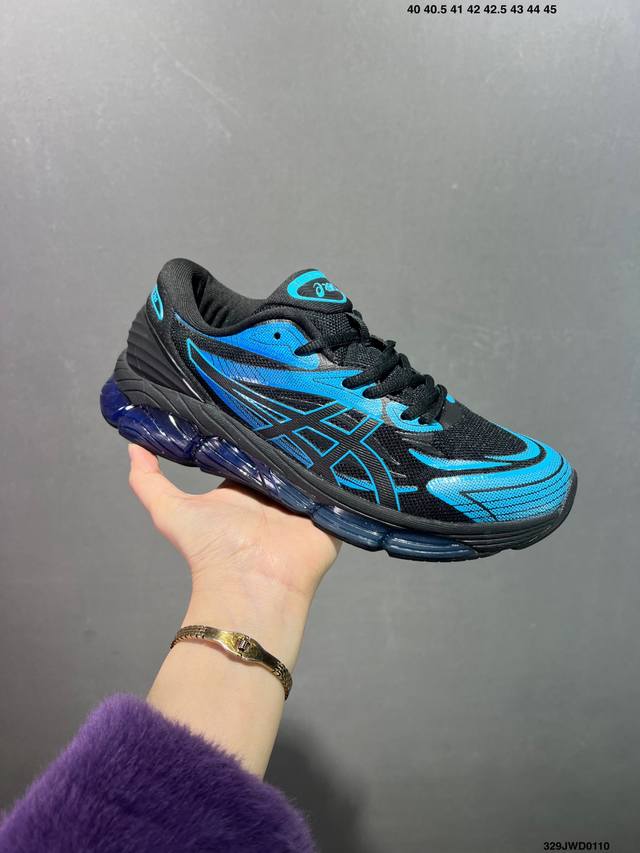 公司级Asics Gel-Quantum 360 Vii 亚瑟士运动透气专业跑鞋 1201A747-101进口针织透气鞋面 轻量舒适透气材质球鞋性质造型设计简约