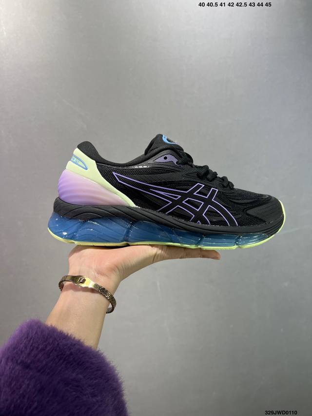 公司级Asics Gel-Quantum 360 Vii 亚瑟士运动透气专业跑鞋 1201A747-101进口针织透气鞋面 轻量舒适透气材质球鞋性质造型设计简约