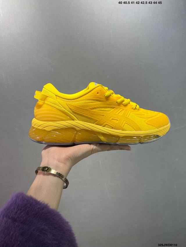 公司级Asics Gel-Quantum 360 Vii 亚瑟士运动透气专业跑鞋 1201A747-101进口针织透气鞋面 轻量舒适透气材质球鞋性质造型设计简约