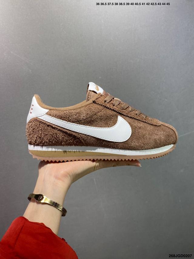 公司级Nike Classic Cortez 耐克经典轻便舒适男子阿甘鞋休闲跑步鞋运动鞋 纯粹而执着的精神 使得Cortez种在了一代人的心里 无论是否喜欢它复