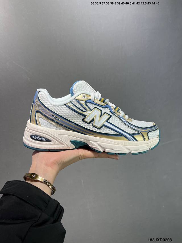 公司级新百伦中古跑鞋 New Balance 740系列新百伦 潮流男女运动鞋 Nb740跑步鞋透气鞋复古潮鞋 货号:U740Gr2 尺码:36 37 37.5