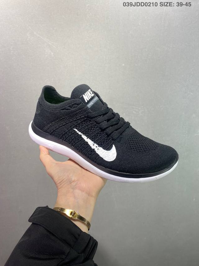 真标耐克Nike Epic React Flyknit 4.0 赤足轻便跑鞋 功能赤足大底，针织弹性原面料跑鞋。 货号：631053-001 Id:039Jdd