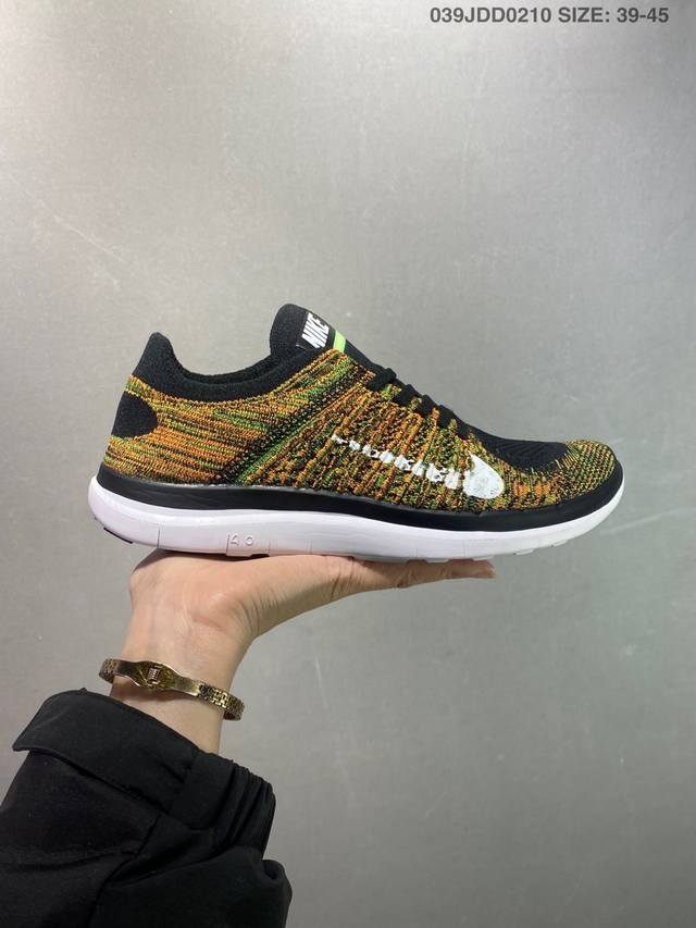 真标耐克Nike Epic React Flyknit 4.0 赤足轻便跑鞋 功能赤足大底，针织弹性原面料跑鞋。 货号：631053-001 Id:039Jdd - 点击图像关闭