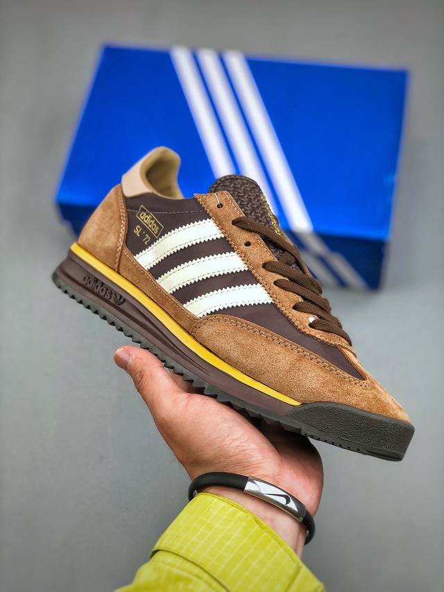 开春特价 Adidas Original Sl72 Og 系列德训足球风百搭低帮休闲运动板鞋 货号：Ig2132 尺码：36-45 半 - 点击图像关闭