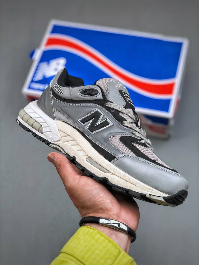 New Balance 2000 复古单品 原楦原纸版开发版型#小红书穿搭款式，Nb新百伦New Balance 2000 系列低帮复古老爹风休闲运动跑步鞋Ne