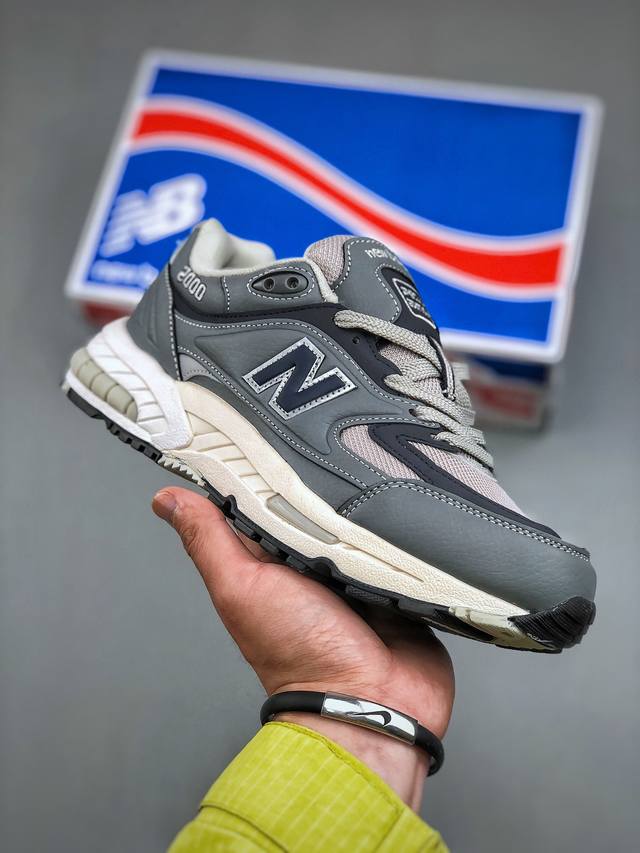 New Balance 2000 复古单品 原楦原纸版开发版型#小红书穿搭款式，Nb新百伦New Balance 2000 系列低帮复古老爹风休闲运动跑步鞋Ne