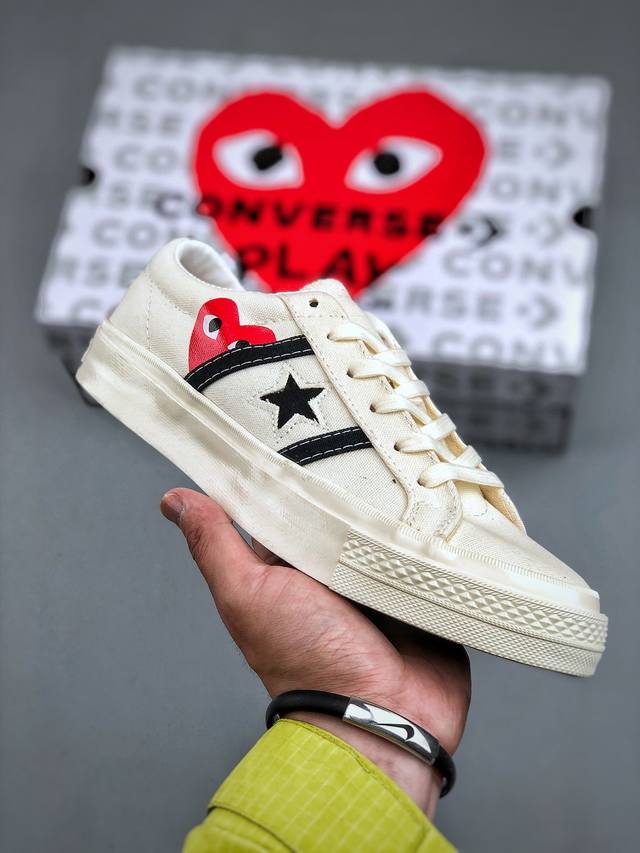 Converse X Playcomme Des Garcons One Star Academy Pro川久保龄联名款低帮休闲板鞋 尺码：35-44 半 - 点击图像关闭