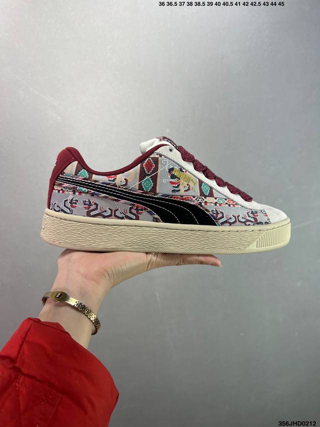 公司级Puma Suede Xl 厚鞋舌 轻便防滑低帮板鞋 实拍首发 完美细节 官方1:1 同步升级 Tr大底 中底走线 三维立体烫金Logo 栩栩如生 官方货