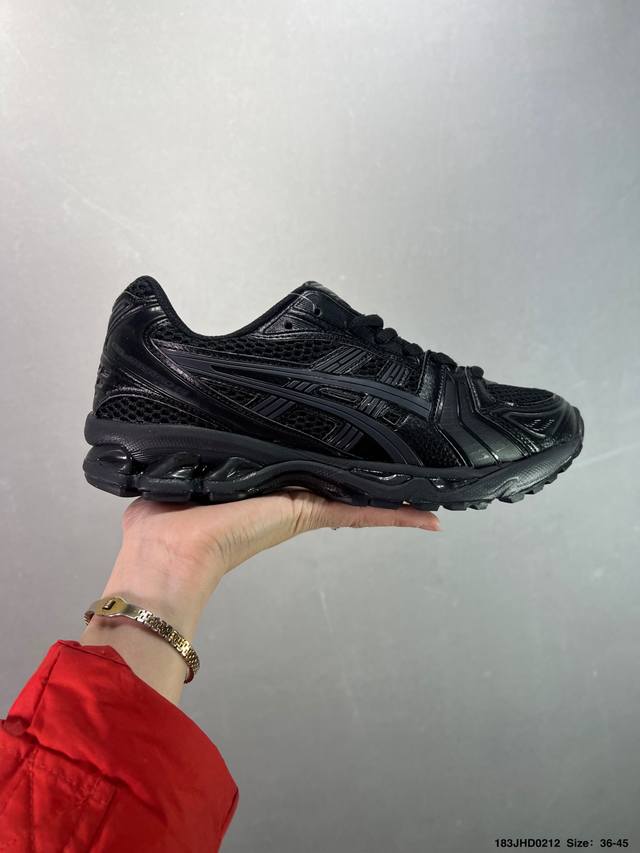 Asics Gel-Kayano 14复古单品 亚瑟士系列轻量缓震休闲运动跑步鞋 设计师 Hidenori Yamashita 以 Flash 一词为灵感，创造