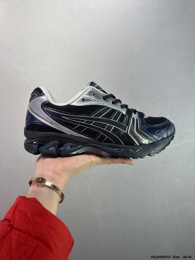 Asics Gel-Kayano 14复古单品 亚瑟士系列轻量缓震休闲运动跑步鞋 设计师 Hidenori Yamashita 以 Flash 一词为灵感，创造