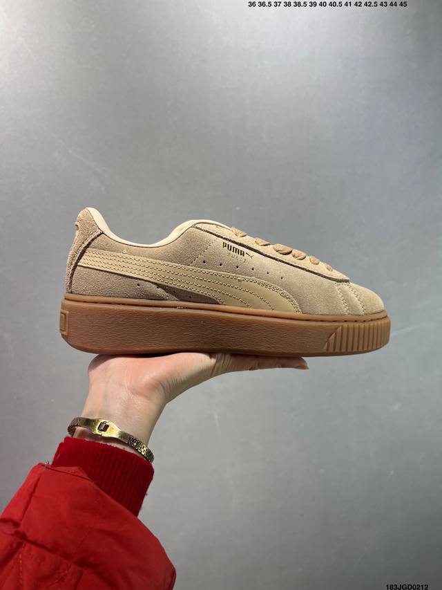 公司级Puma Suede Xl复古单品 彪马 防滑耐磨低帮德训板鞋 货号::395228 02 尺码:36 37 37.5 38 38.5 39 40 40.