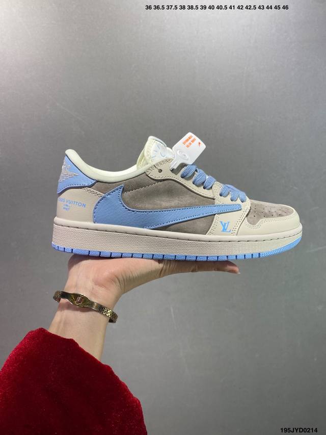 公司级Nike Air Jordan 1 Low 定制配色 定制Aj高端定制 低帮复古文化板鞋 #定制鞋盒 大厂纯原品质出货 超高清洁度 皮料切割干净无任何毛边