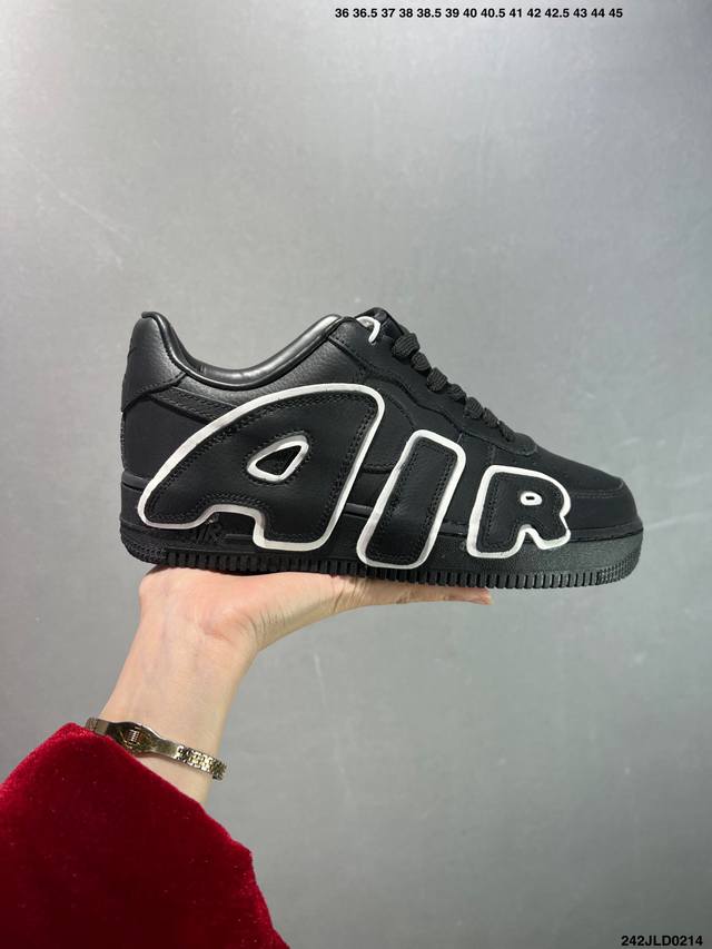 公司级 Nike Air Force 1 Low 皮蓬 空军一号经典低帮 原厂定制皮料 Flea原盒原标 内置全掌气垫 货号:Dc4457-001 Size:3 - 点击图像关闭