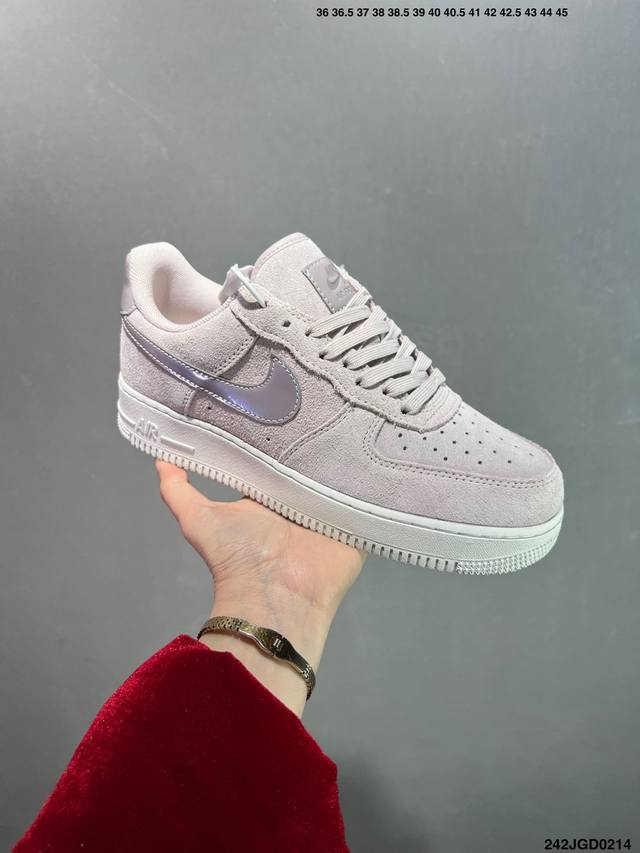 Nike Air Force 1‘ 07 深蓝大锤 原楦头原纸板 打造纯正空军版型 专注外贸渠道 全掌内置蜂窝气垫 #原盒配件 原厂中底钢印、拉帮完美 货号：I