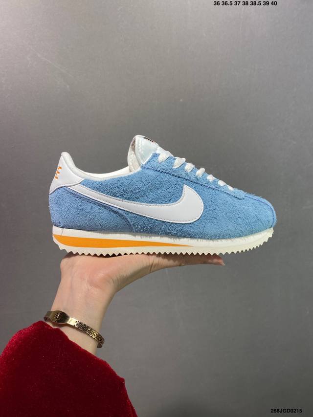 公司级Nike Classic Cortez 耐克经典轻便舒适阿甘鞋休闲跑步鞋运动鞋 纯粹而执着的精神 使得Cortez种在了一代人的心里 无论是否喜欢它复古的