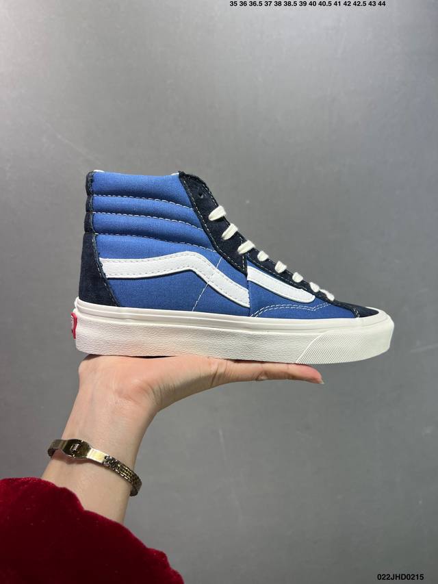 万斯范斯Vans Sk8-Hi Slim 万斯高帮时尚运动休闲板鞋滑板鞋 ！ Size:35 36 36.5 37.5 38 38.5 39 40 40.5 4