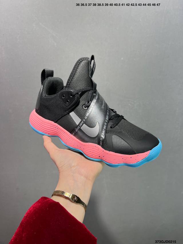 核心私 公司级耐克Nike React Hyperset袜套加绑带运动 排球鞋男女鞋 货号:Dj4473-100 尺码:36-45 Ld:373Gjd0215