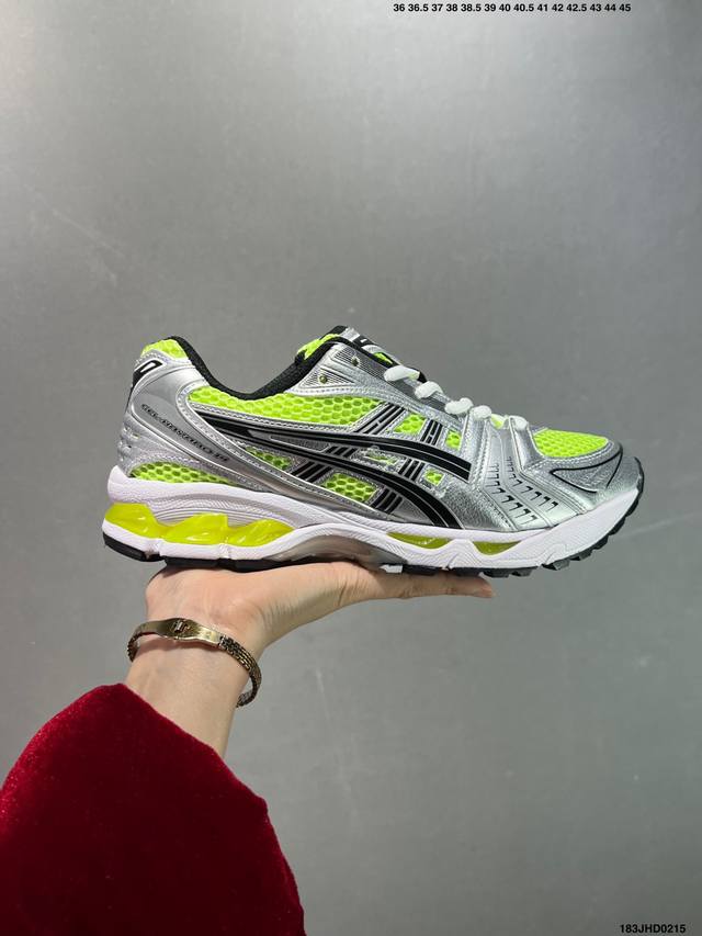 公司级Asics Gel-Kayano 14复古单品 亚瑟士系列轻量缓震休闲运动跑步鞋 设计师 Hidenori Yamashita 以 Flash 一词为灵感