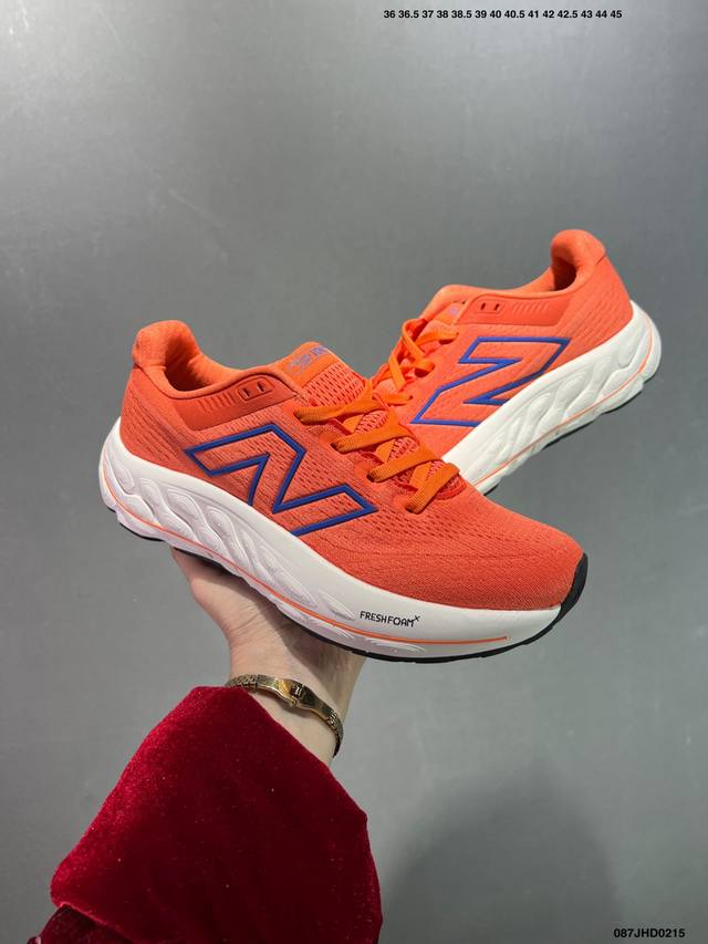 公司级New Balance Nb Fresh Foam X Vongo V6舒适运动 织物防滑耐磨低帮 马拉松跑步鞋 货号:Wvngolk6 尺码:36-45