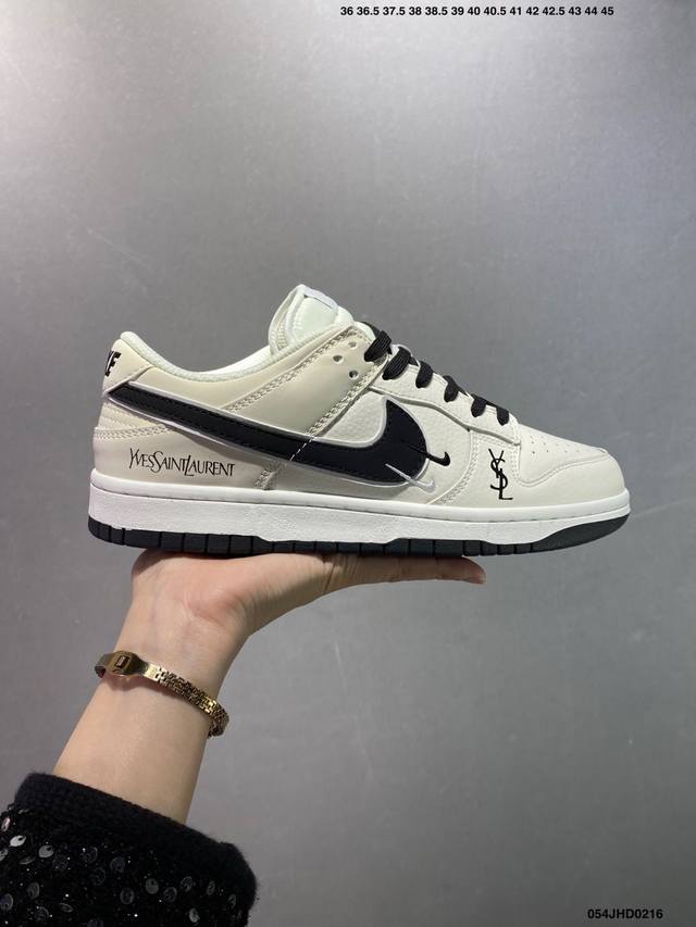 公司级耐克Nk Dunk Low Retro ”Diy高端定制“ 低帮休闲运动板鞋 原装头层材料 用料绝不含糊 独家版型蒸餾加工帶來的是更好的视觉和脚感体验 清