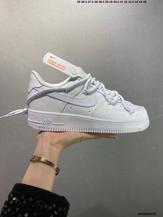 核心私 公司级Nike Air Force 1 Low 07 原楦头原纸板 打造纯正低帮空军版型 专注外贸渠道 全掌内置蜂窝气垫 原盒配件 原厂中底钢印、拉帮完