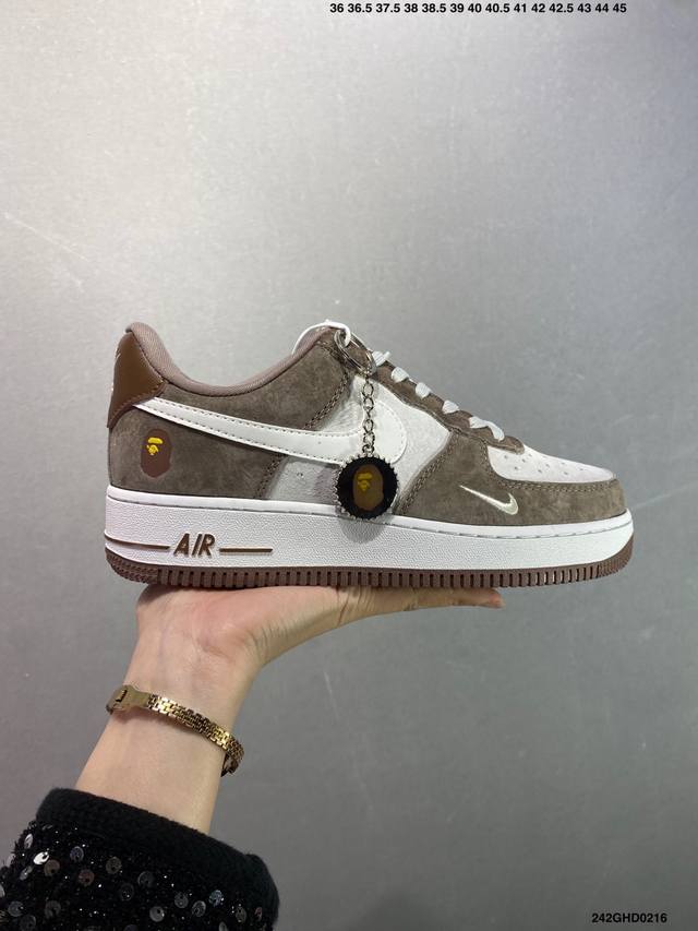 核心私 公司级Nike Air Force 1 Low 07 原楦头原纸板 打造纯正低帮空军版型 专注外贸渠道 全掌内置蜂窝气垫 原盒配件 原厂中底钢印、拉帮完