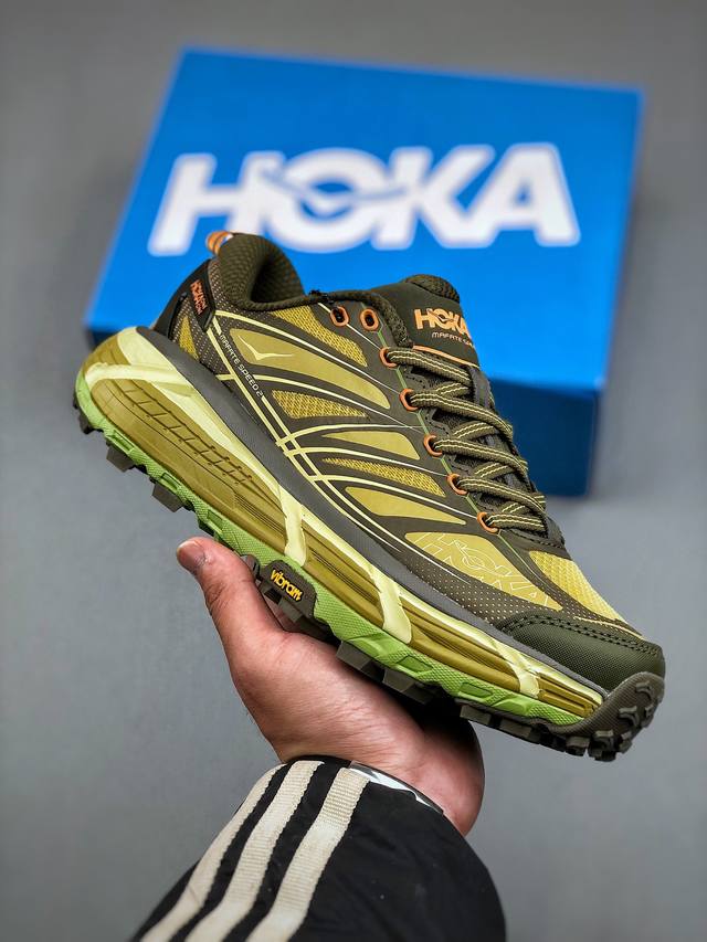 美国新兴跑鞋品牌Hoka One One Mafate Speed 2 Low 玛法特2代系列低帮轻量户外越野休闲运动慢跑鞋 尺码： 36-45 半