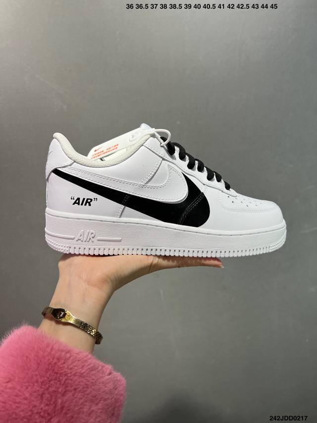 特价Nike Air Force 1 Low 07 “帆布白” 原楦头原纸板 打造纯正低帮空军版型 专注外贸渠道 全掌内置蜂窝气垫 原盒配件 原厂中底钢印、拉帮