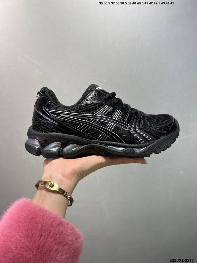 公司级Asics Gel-Kayano 14复古单品 亚瑟士系列轻量缓震休闲运动跑步鞋 设计师 Hidenori Yamashita 以 Flash 一词为灵感