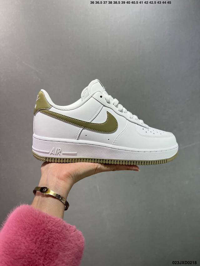 公司级Nike Air Force 1 Low 07 原楦头原纸板 打造纯正低帮空军版型 专注外贸渠道 全掌内置蜂窝气垫 原盒配件 原厂中底钢印、拉帮完美 货号