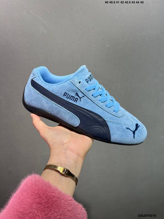 Puma Speedcat Og 彪马罗马阿莫尔系列百搭单品 复古运动休闲赛车跑鞋 以趣味十足又前卫复古的设计引领潮流将赛道精神融入街头时尚 开启前卫竞速之旅主