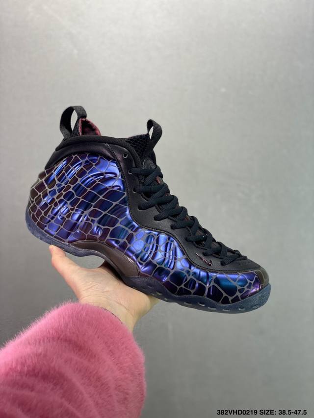 纯原耐克Nike Wmns Air Foamposite Pro Nba球星安芬尼 哈达威签名喷泡一代中帮休闲运动文化篮球鞋 货号:Fq9050 尺码:40 4