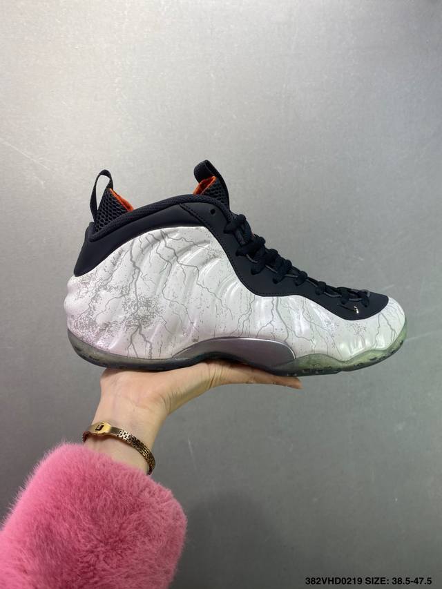 纯原耐克Nike Wmns Air Foamposite Pro Nba球星安芬尼 哈达威签名喷泡一代中帮休闲运动文化篮球鞋 货号:Fq9050 尺码:40 4