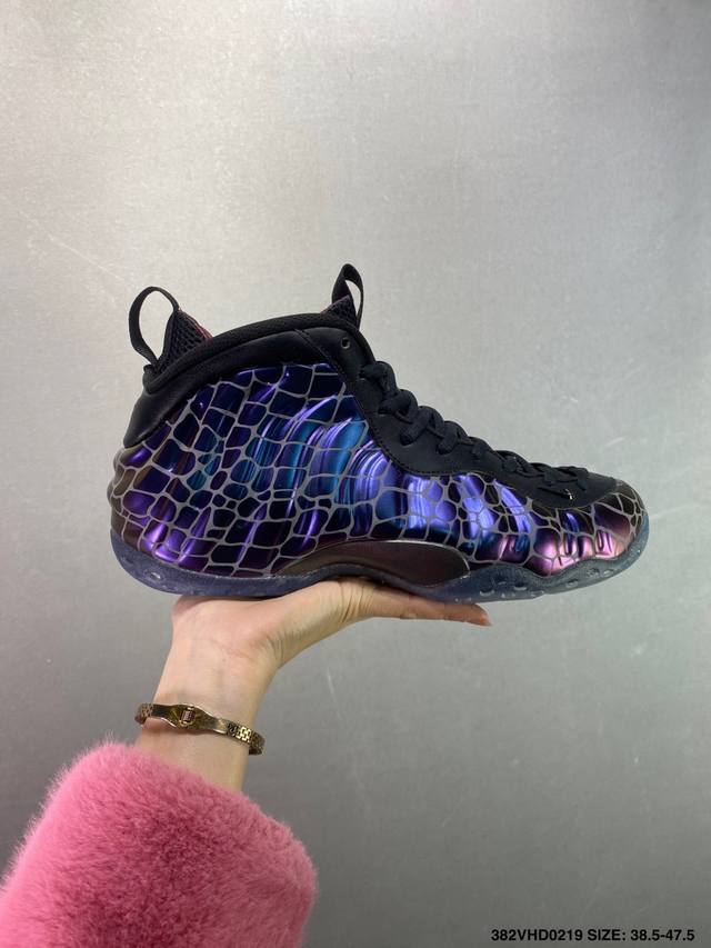 纯原耐克Nike Wmns Air Foamposite Pro Nba球星安芬尼 哈达威签名喷泡一代中帮休闲运动文化篮球鞋 货号:Fq9050 尺码:40 4