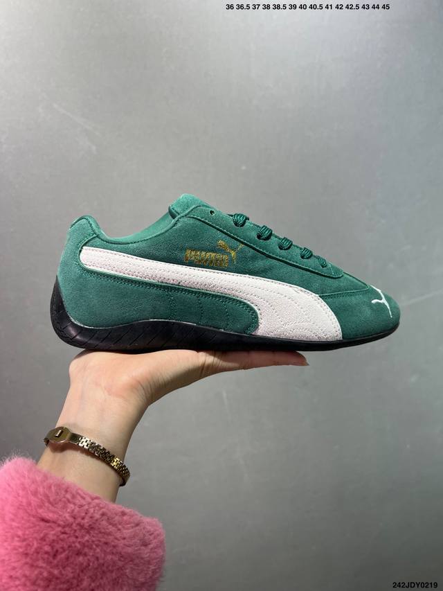 Puma Speedcat Og 彪马罗马阿莫尔系列百搭单品 复古运动休闲赛车跑鞋 以趣味十足又前卫复古的设计引领潮流将赛道精神融入街头时尚 开启前卫竞速之旅主