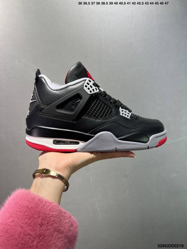 公司级Aj4 Air Jordan 4 Retro ” Infrared “ Aj4乔4 男子文化篮球鞋 大厂出品 主力合作工厂 全新模具开发 纯正4代正确鞋型