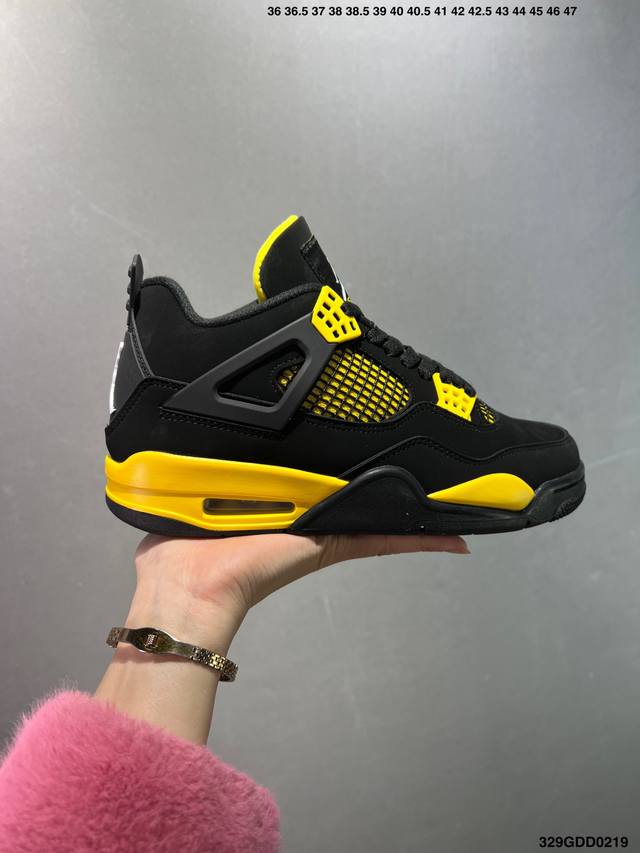 公司级Aj4 Air Jordan 4 Retro ” Infrared “ Aj4乔4 男子文化篮球鞋 大厂出品 主力合作工厂 全新模具开发 纯正4代正确鞋型