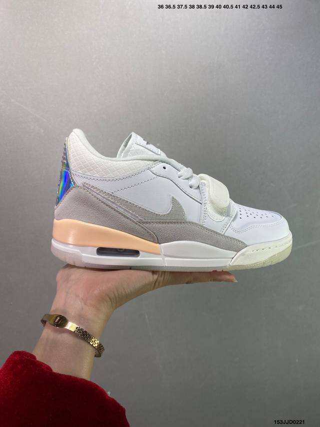 耐克 Nike Aj312 Air Jordan Legacy 312 Nrg“Pure White” 官方货号:Cd7069 141乔丹联名号称 “最强三合一