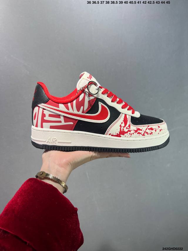 核心私 公司级Nike Air Force 1 ‘07 Low 空军一号 低帮 运动鞋 休闲鞋 折边针车 工艺难度大 原楦头原纸板 原装鞋盒 定制五金配件 内置