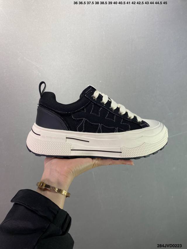 公司级Shootbrand Low Sneaker 重奏黑梅系列增高复古低帮滑厚底休闲运动鞋“皮革黑白梅花”Cz-Hm 尺码：35 36 37 38 39 40