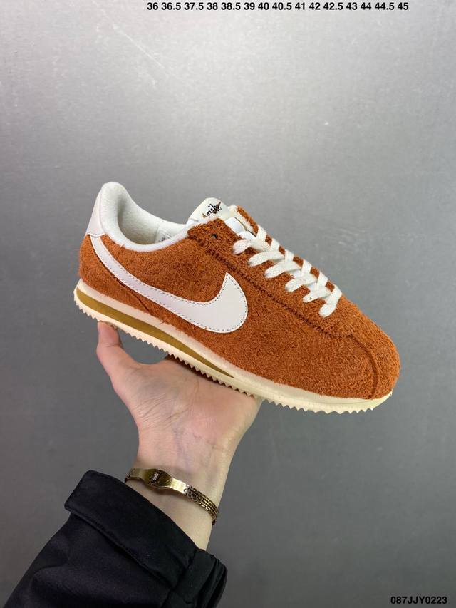 公司级Nike Classic Cortez 耐克经典轻便舒适男子阿甘鞋休闲跑步鞋运动鞋 纯粹而执着的精神 使得Cortez种在了一代人的心里 无论是否喜欢它复