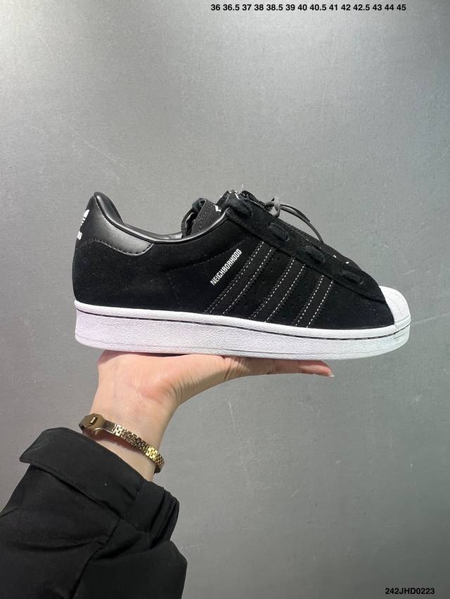 Adidas Originals Superstar 全新配色 贝壳头休闲板鞋 独家控货 平台正单 全鞋百分百原材料 全鞋电脑针车 Logo针车间距针数原版一致