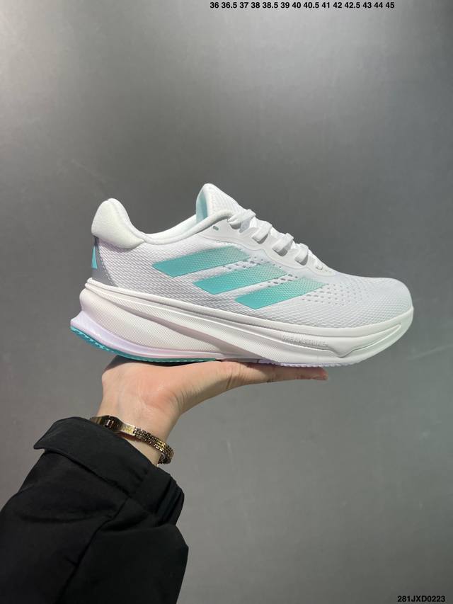 公司级阿迪达斯Adidas Supernova Rise 减震回弹爆米花透气休闲跑步鞋 尺码:36 36.5 37 38 38.5 39 40 40.5 41