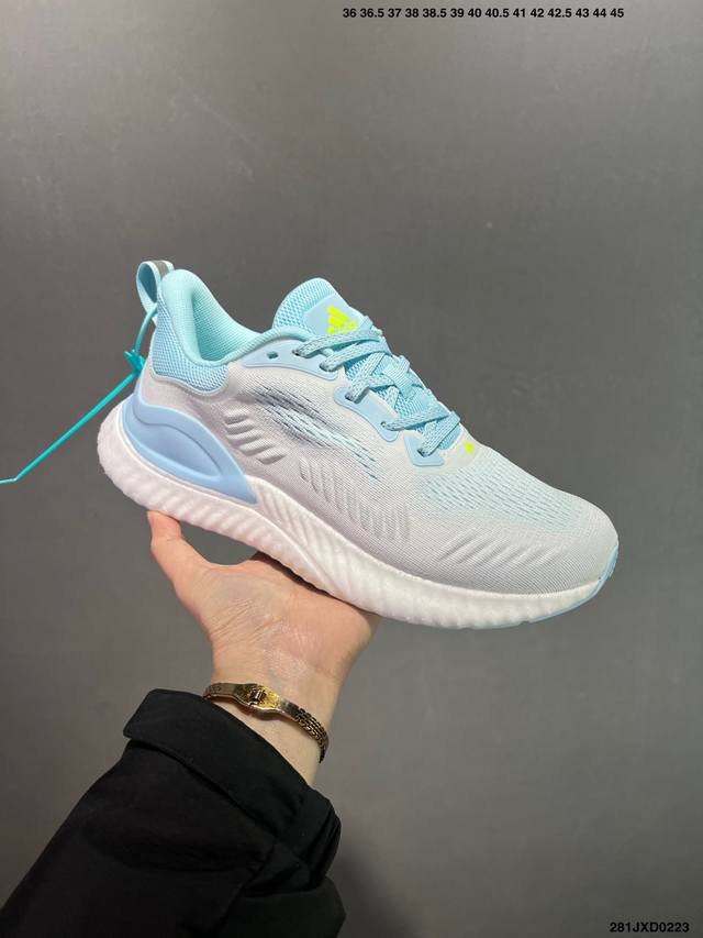 公司级阿迪达斯 Adidas Alpha Bounce 阿尔法 官方同步配色 Cg4761 原盒配防水袋 原材组装 无盒公司货 第一批次 大几率过验原装马牌大底