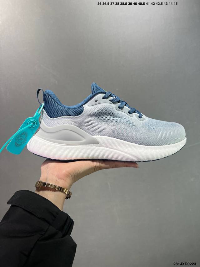 公司级阿迪达斯 Adidas Alpha Bounce 阿尔法 官方同步配色 Cg4761 原盒配防水袋 原材组装 无盒公司货 第一批次 大几率过验原装马牌大底 - 点击图像关闭