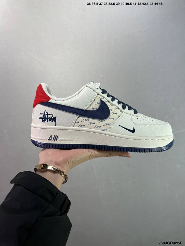 Nike Air Force 1 Low 07 X The North Face 白蓝三小钩 原楦头原纸板 打造纯正低帮空军版型 专注外贸渠道 全掌内置蜂窝气垫